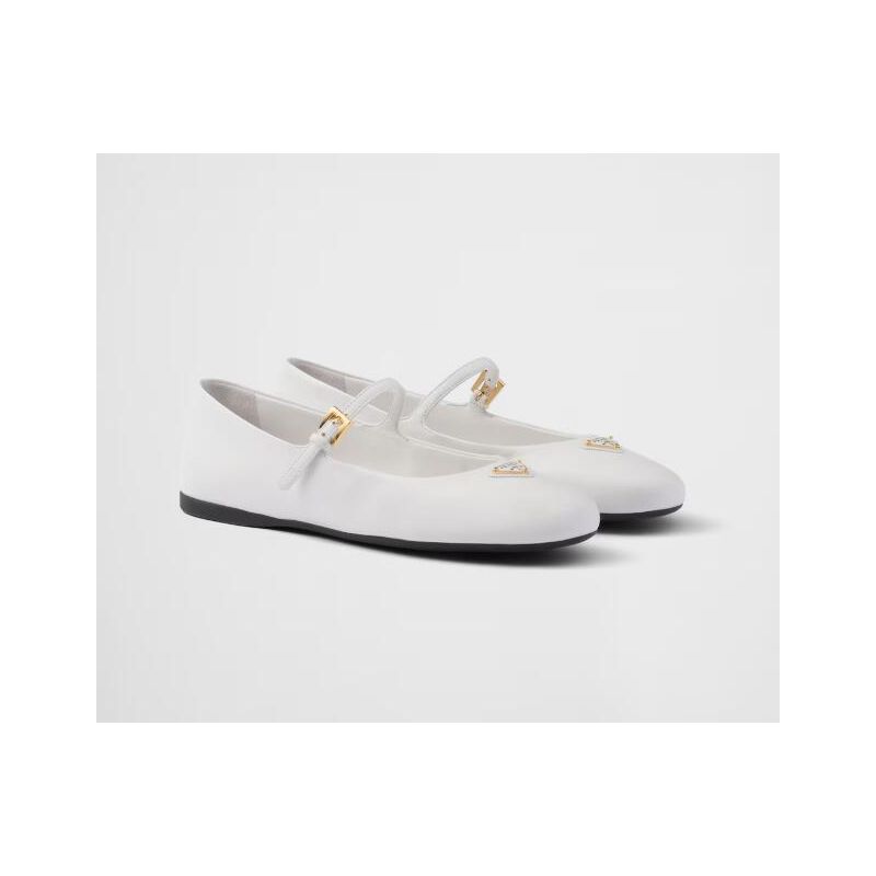 Prada Leather Ballerinas, 35-41