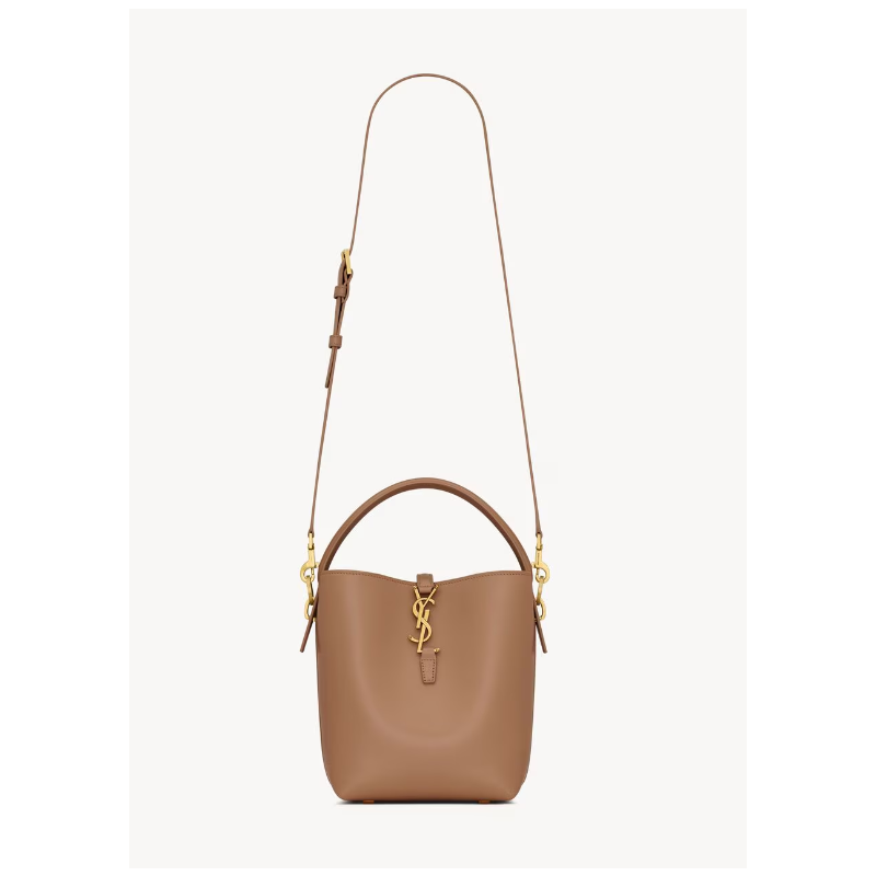 Saint Laurent LE 37 small in Shiny leather-Fox