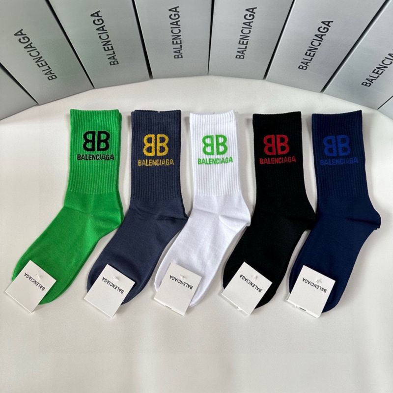 Balenciaga socks ( 5 pairs)