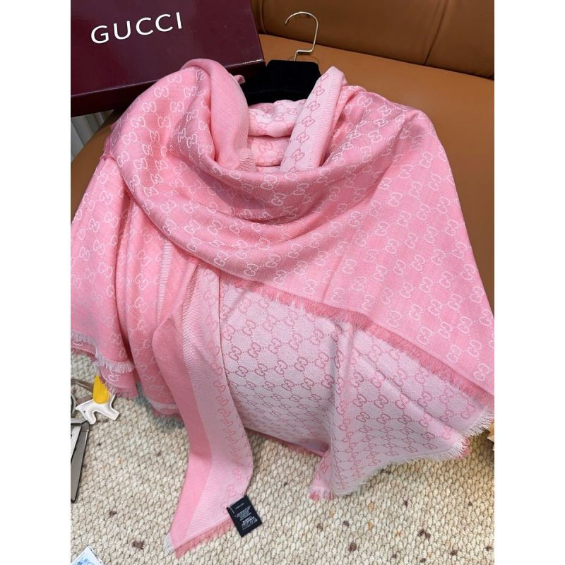 Gucci Classic Cashmere and Silk Shawl 