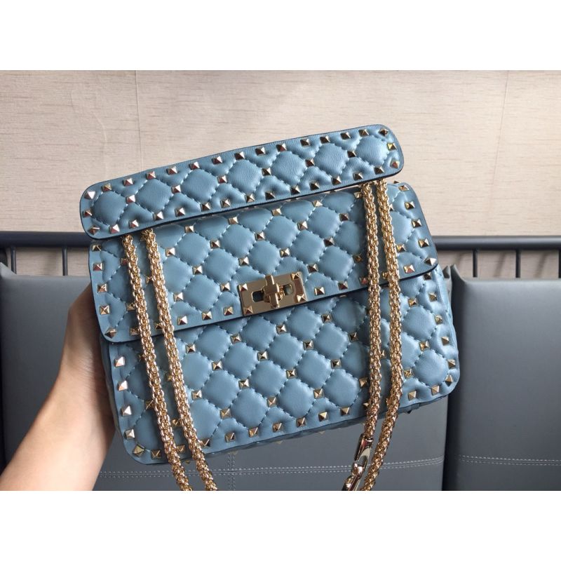 Medium Nappa Rockstud Spike Bag