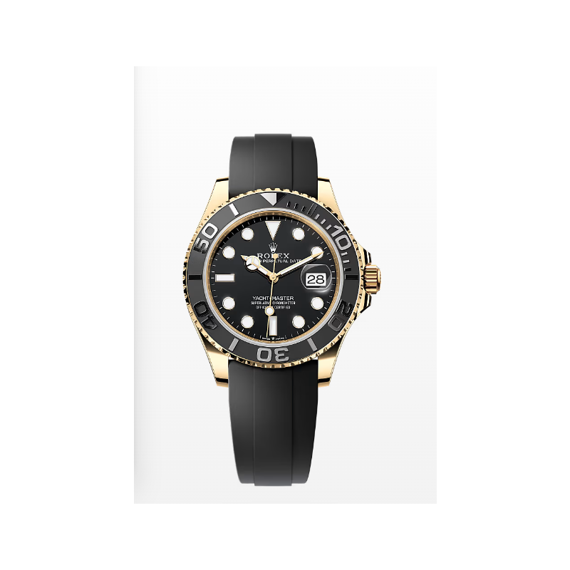 Rolex Yacht-Master 40mm/ 42mm  Oyster, Rubber， 18k yellow gold