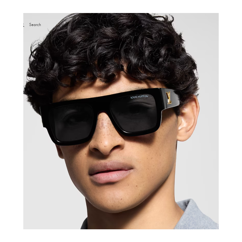 Z2125W LV Clash Square Large Sunglasses