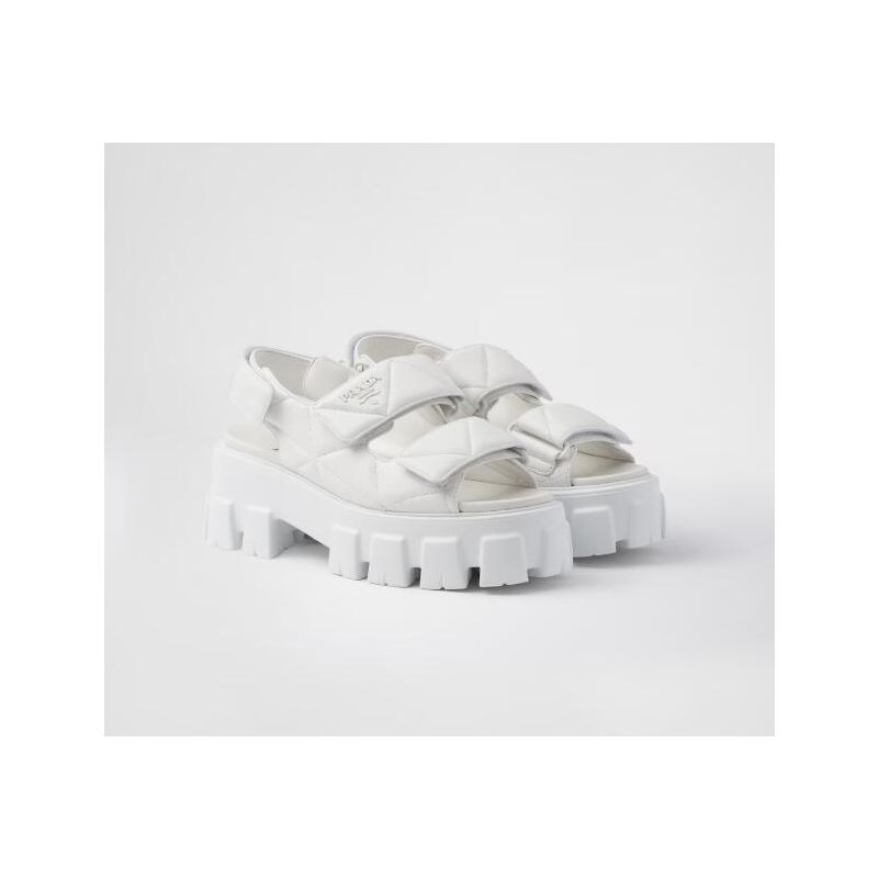 Prada leather Platform sandals , 35-41