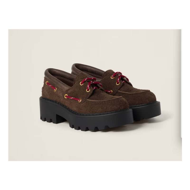 Miu Miu suede loafers