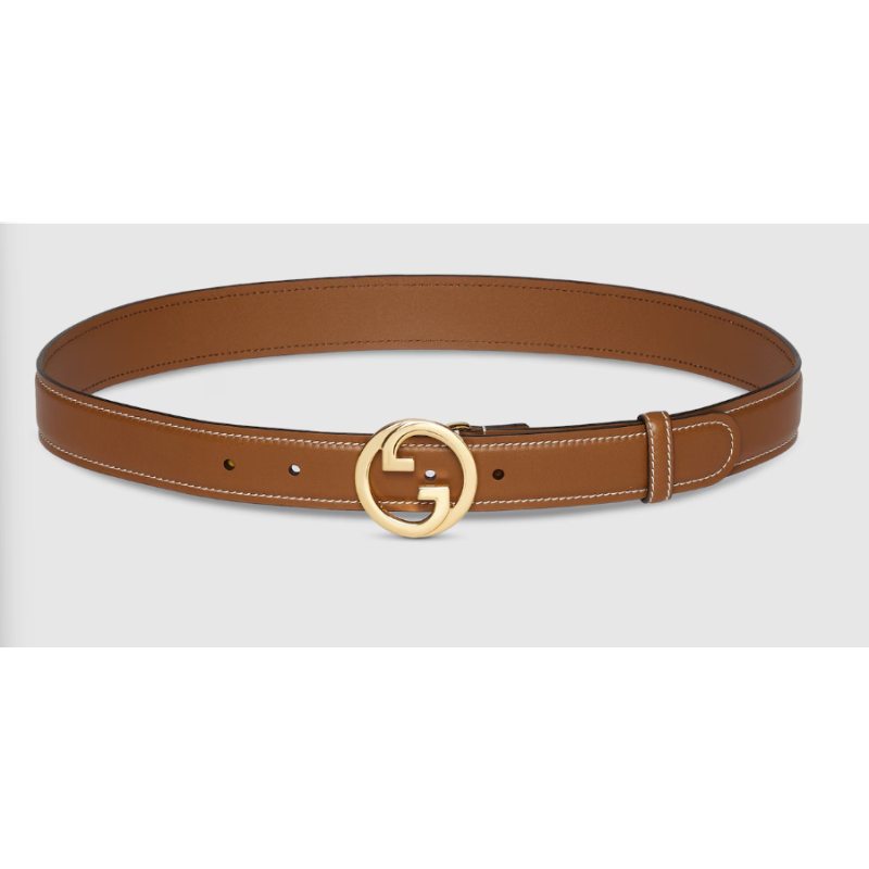 Gucci 30mm Thin Leather belt